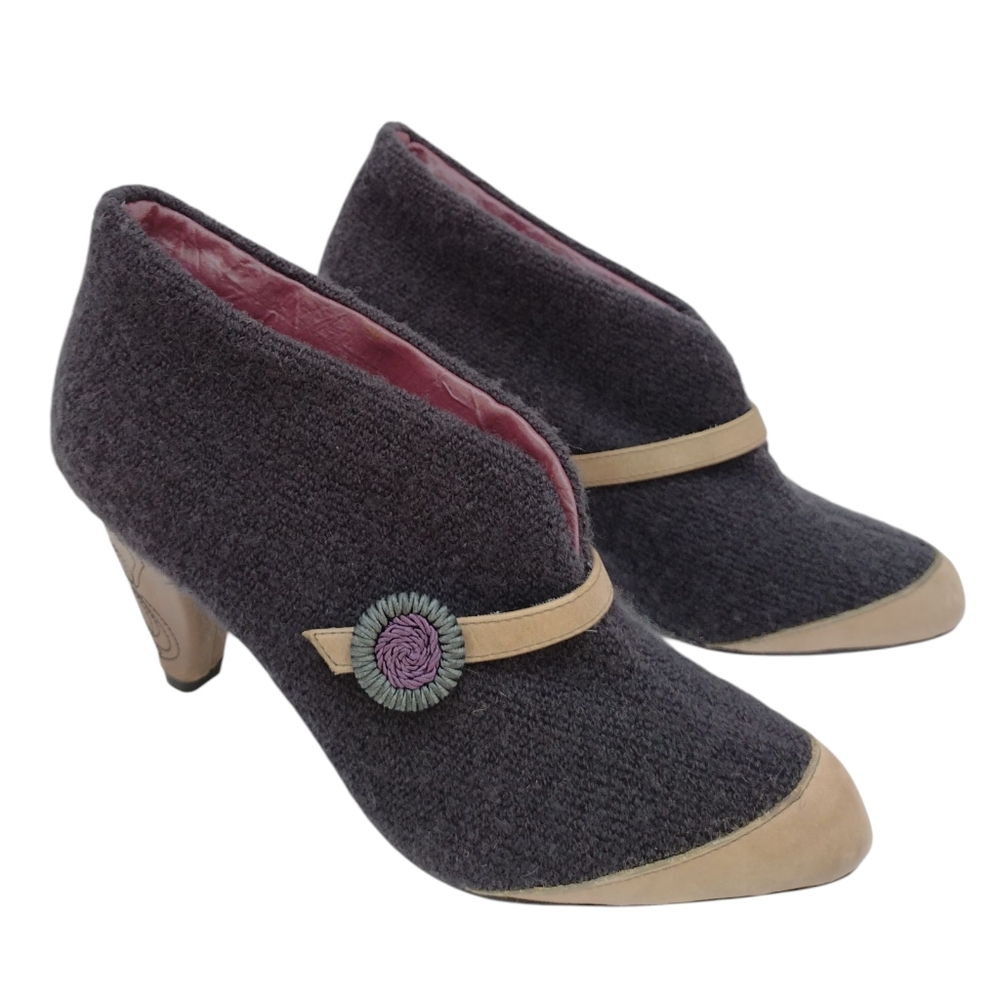 Poetic License Open For Business Bootie Charcoal Sz 39.5